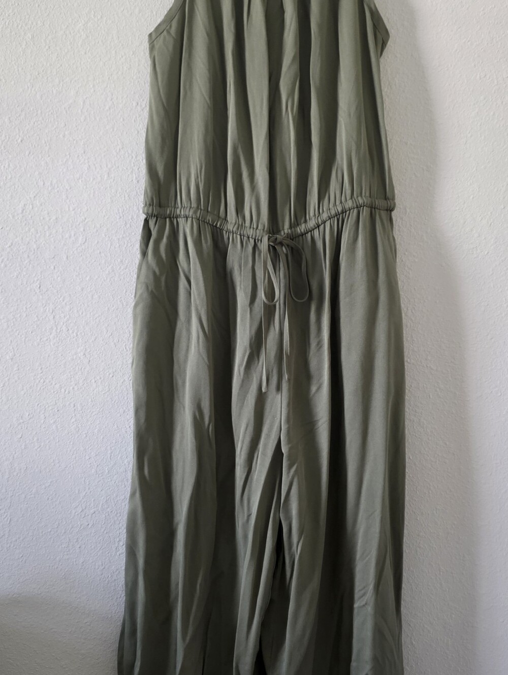maurices Wide Leg Jumpsuit in Green Size Medium